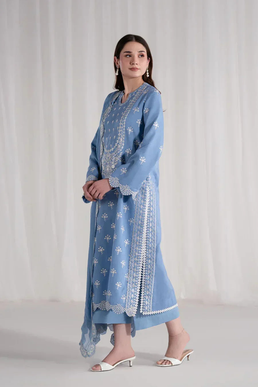 Akbar Aslam | Pret Lawn | Vienne - Aqsa Fabrics