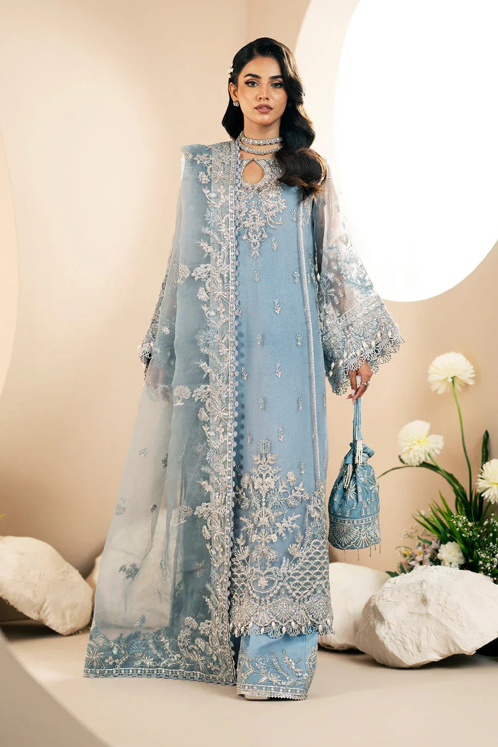 AJR Couture | Festive Formals 24 | Lotus - Aqsa Fabrics
