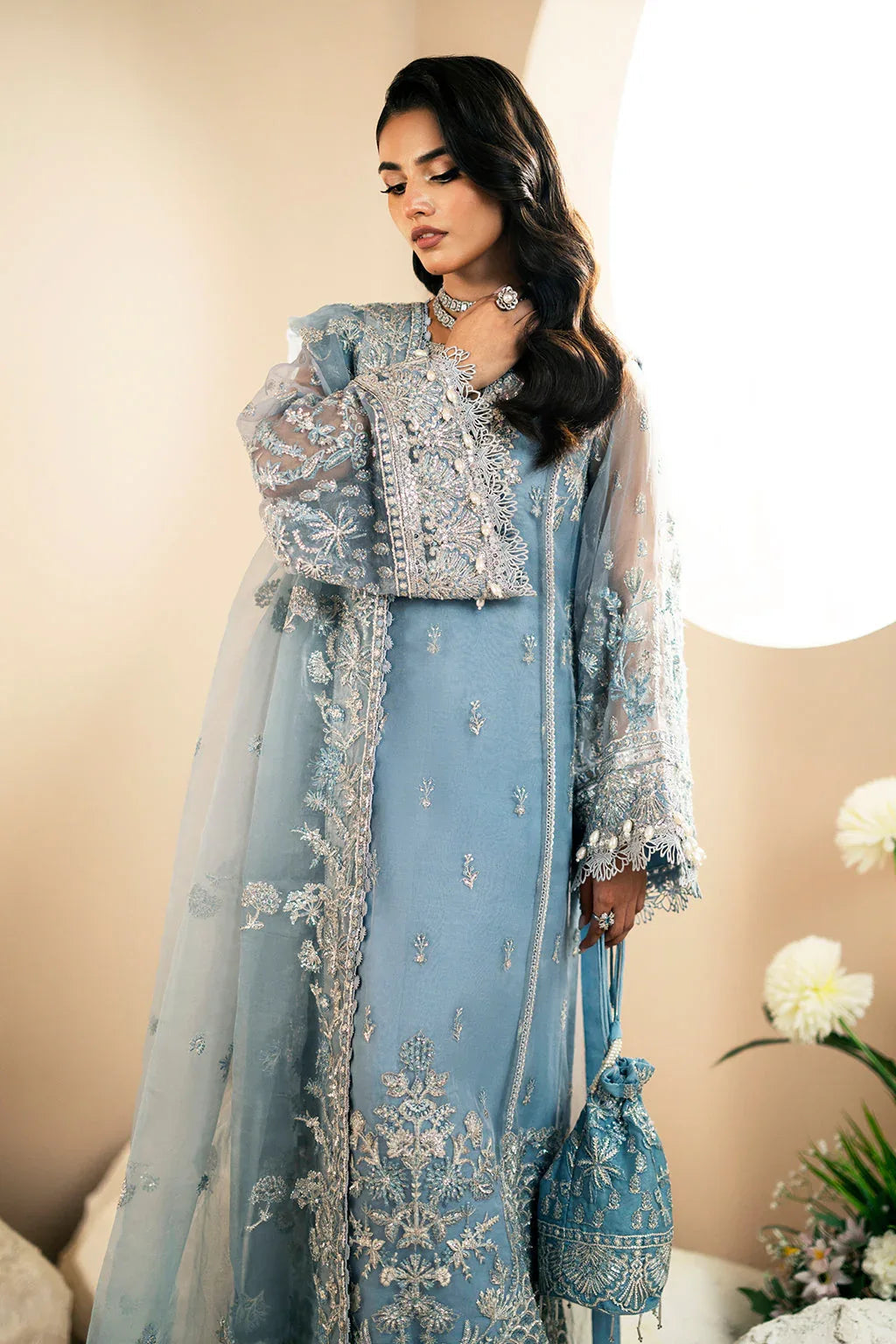 AJR Couture | Festive Formals 24 | Lotus - Aqsa Fabrics