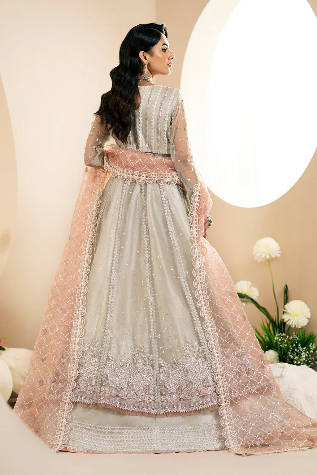 AJR Couture | Festive Formals 24 | Magnolia - Aqsa Fabrics