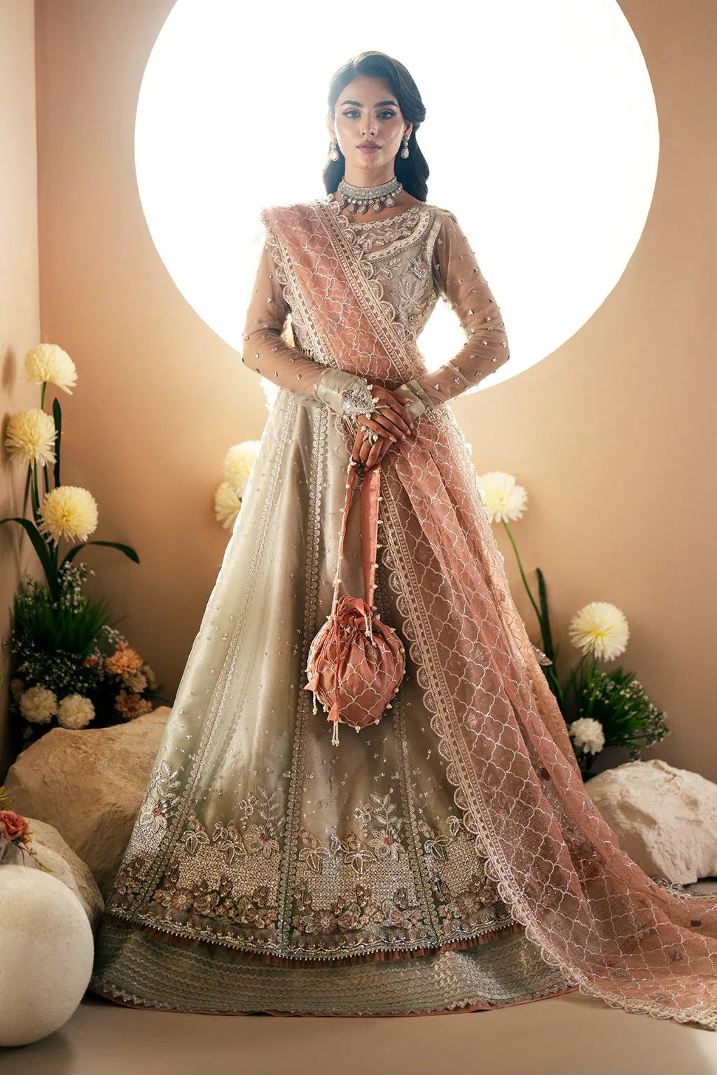 AJR Couture | Festive Formals 24 | Magnolia - Aqsa Fabrics