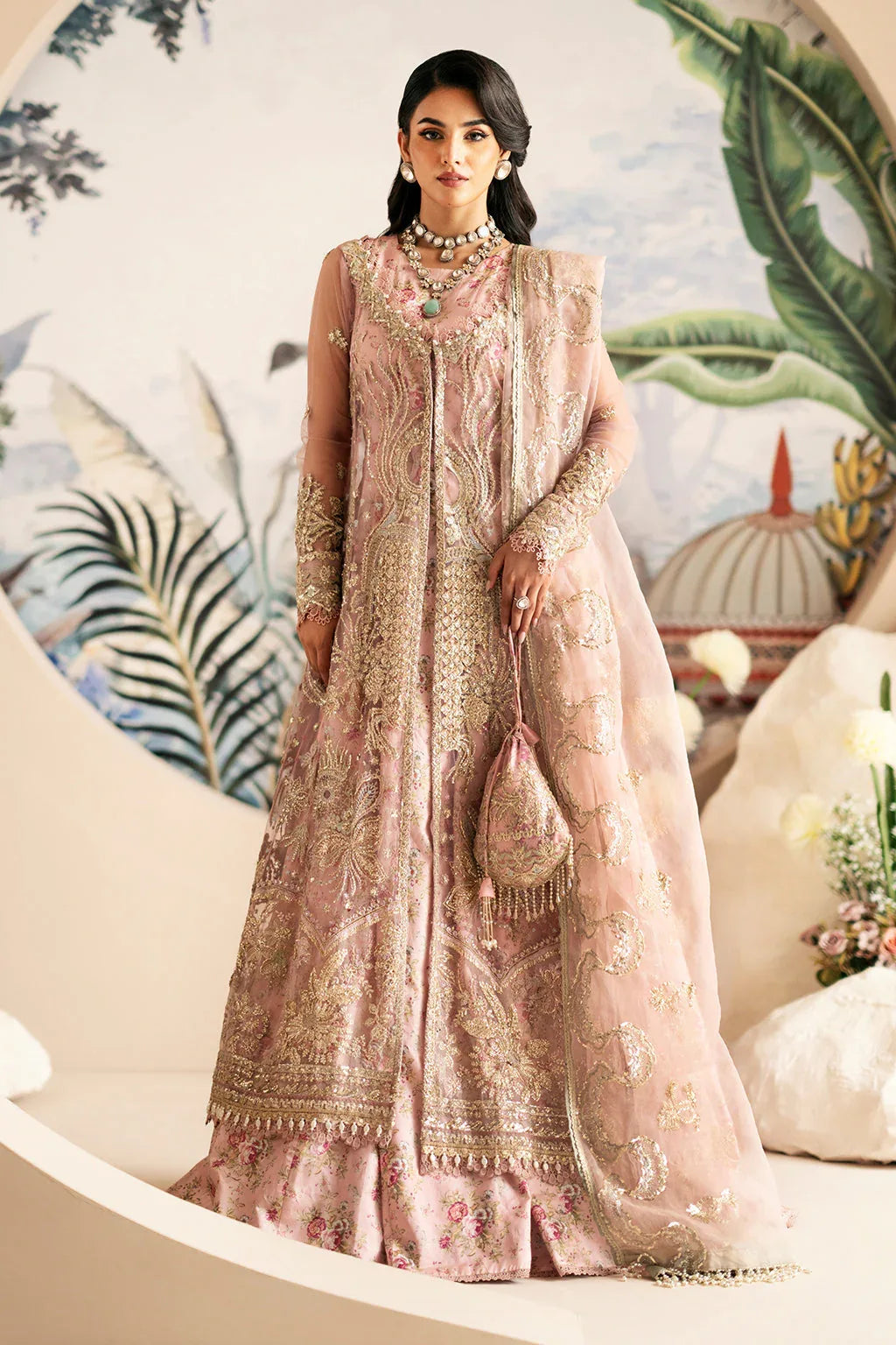 AJR Couture | Festive Formals 24 | Begonia - Aqsa Fabrics
