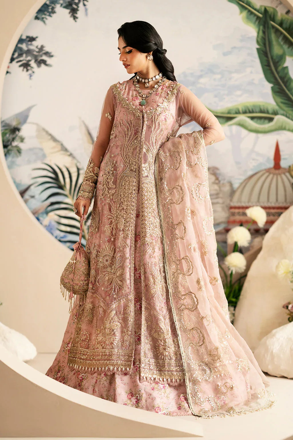 AJR Couture | Festive Formals 24 | Begonia - Aqsa Fabrics
