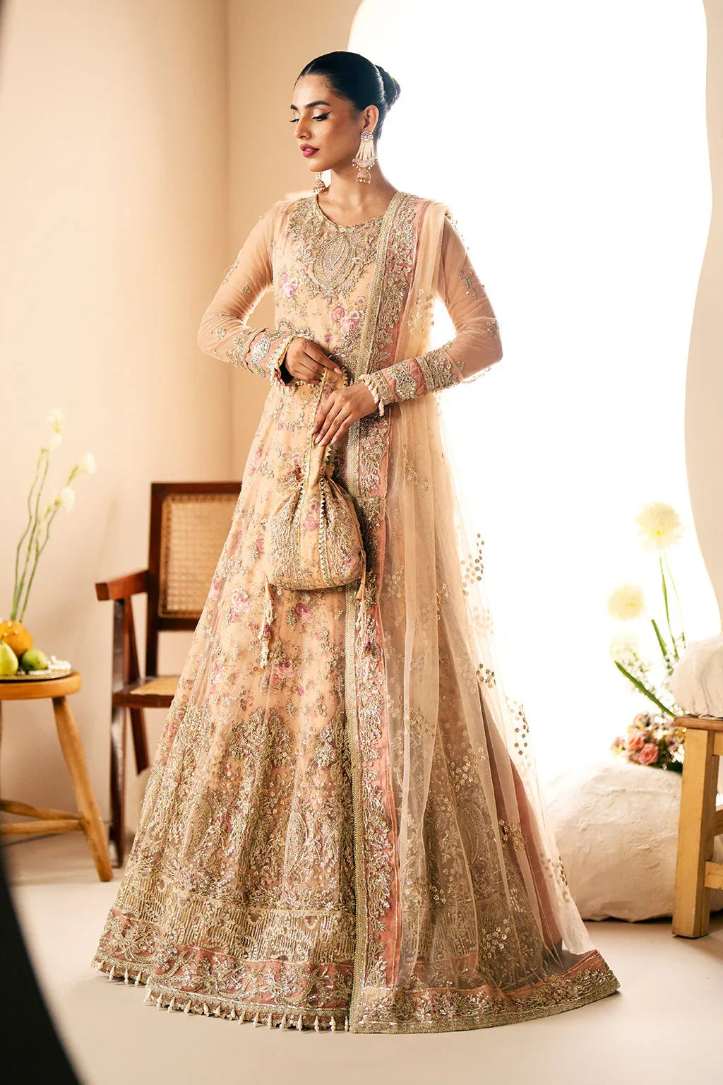 AJR Couture | Festive Formals 24 | Daffodil - Aqsa Fabrics