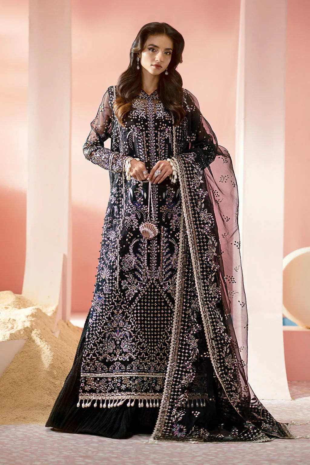 Ayzel | Luminara Wedding Formals | Milan - Aqsa Fabrics