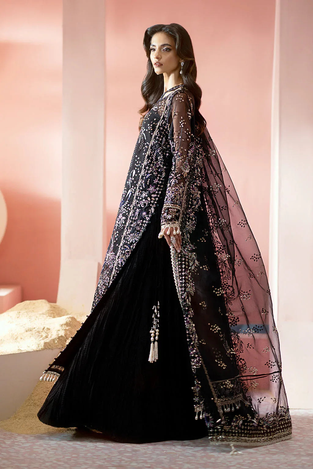 Ayzel | Luminara Wedding Formals | Milan - Aqsa Fabrics