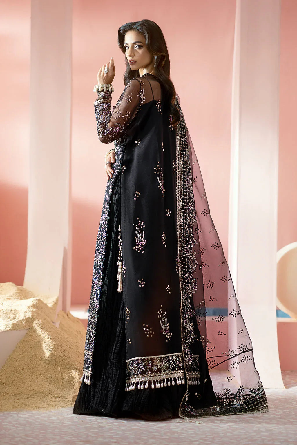 Ayzel | Luminara Wedding Formals | Milan - Aqsa Fabrics