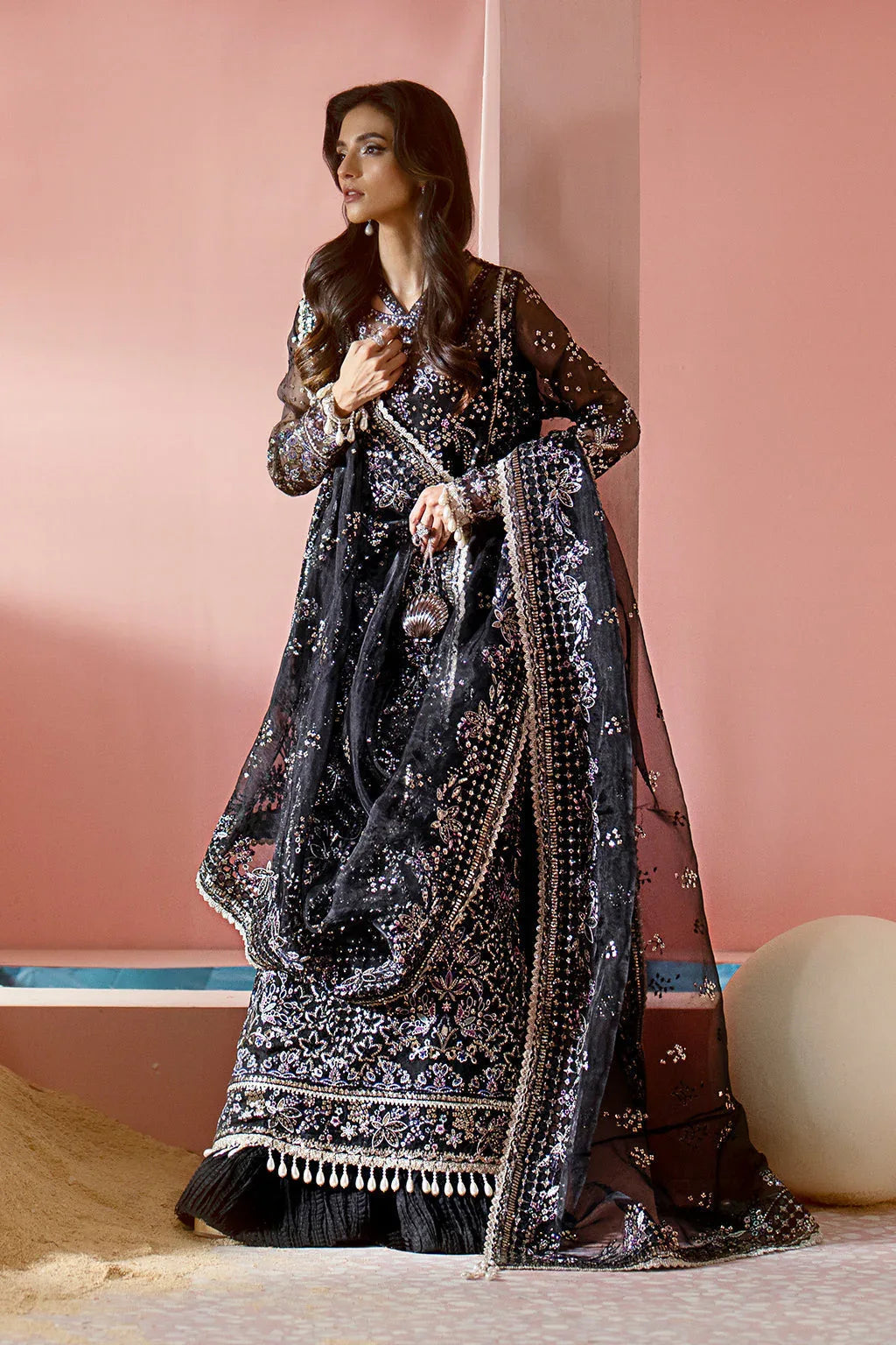 Ayzel | Luminara Wedding Formals | Milan - Aqsa Fabrics