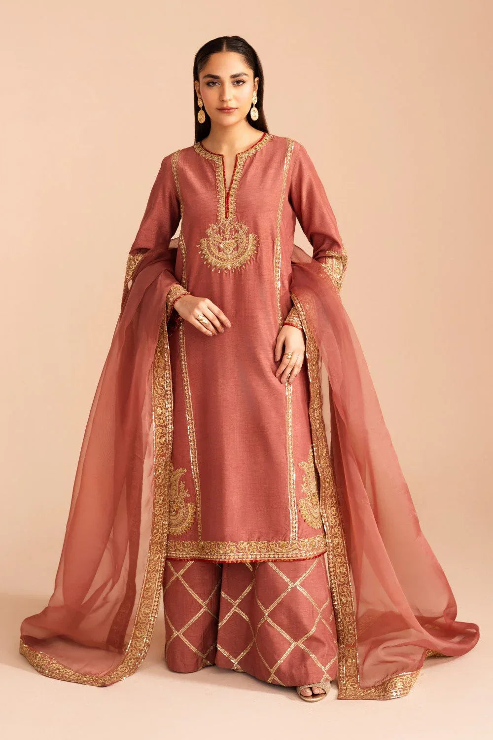 Maryum N Maria | Iris Formals | BIRVA - MW40001 - Aqsa Fabrics