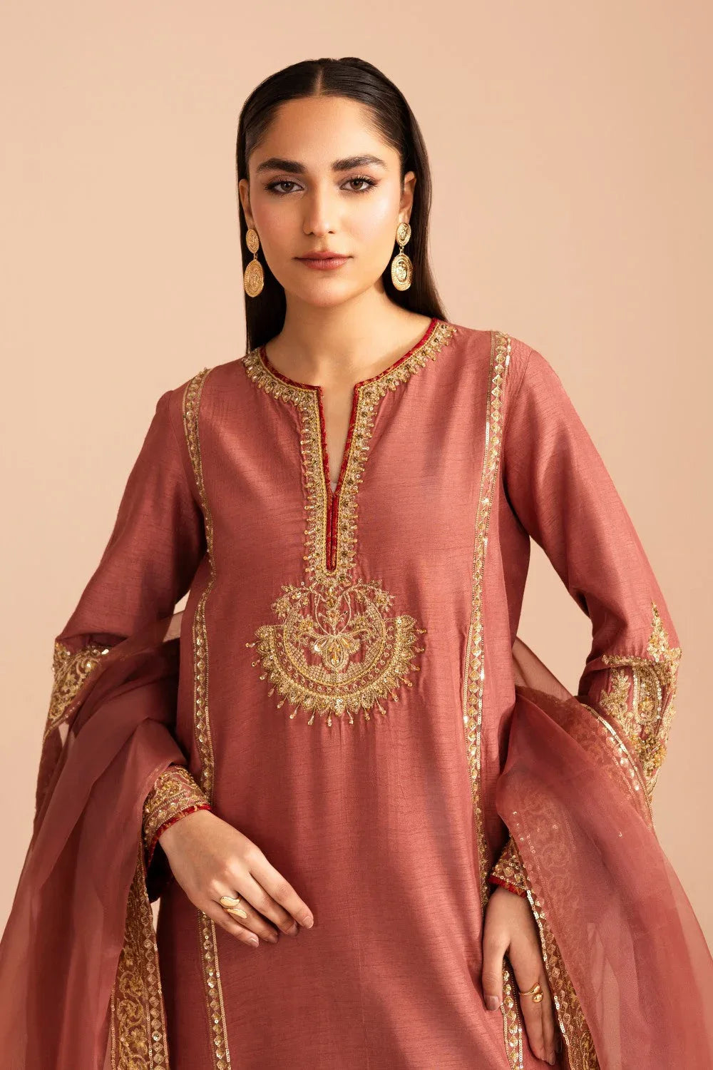 Maryum N Maria | Iris Formals | BIRVA - MW40001 - Aqsa Fabrics