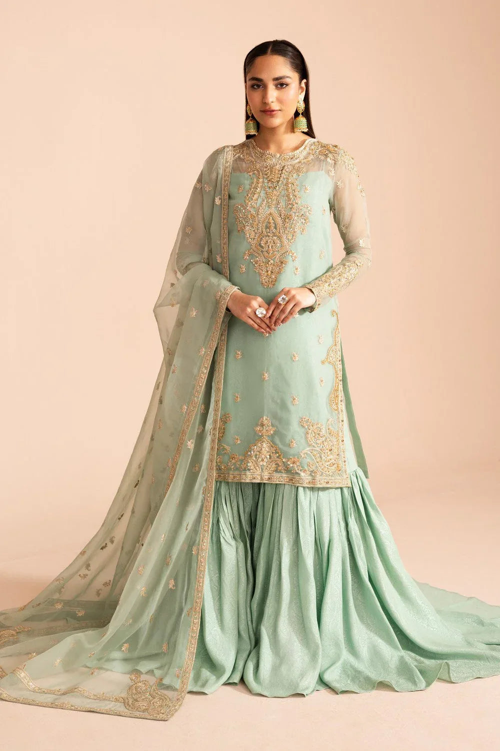 Maryum N Maria | Iris Formals | SIMRAN - MW40005 - Aqsa Fabrics