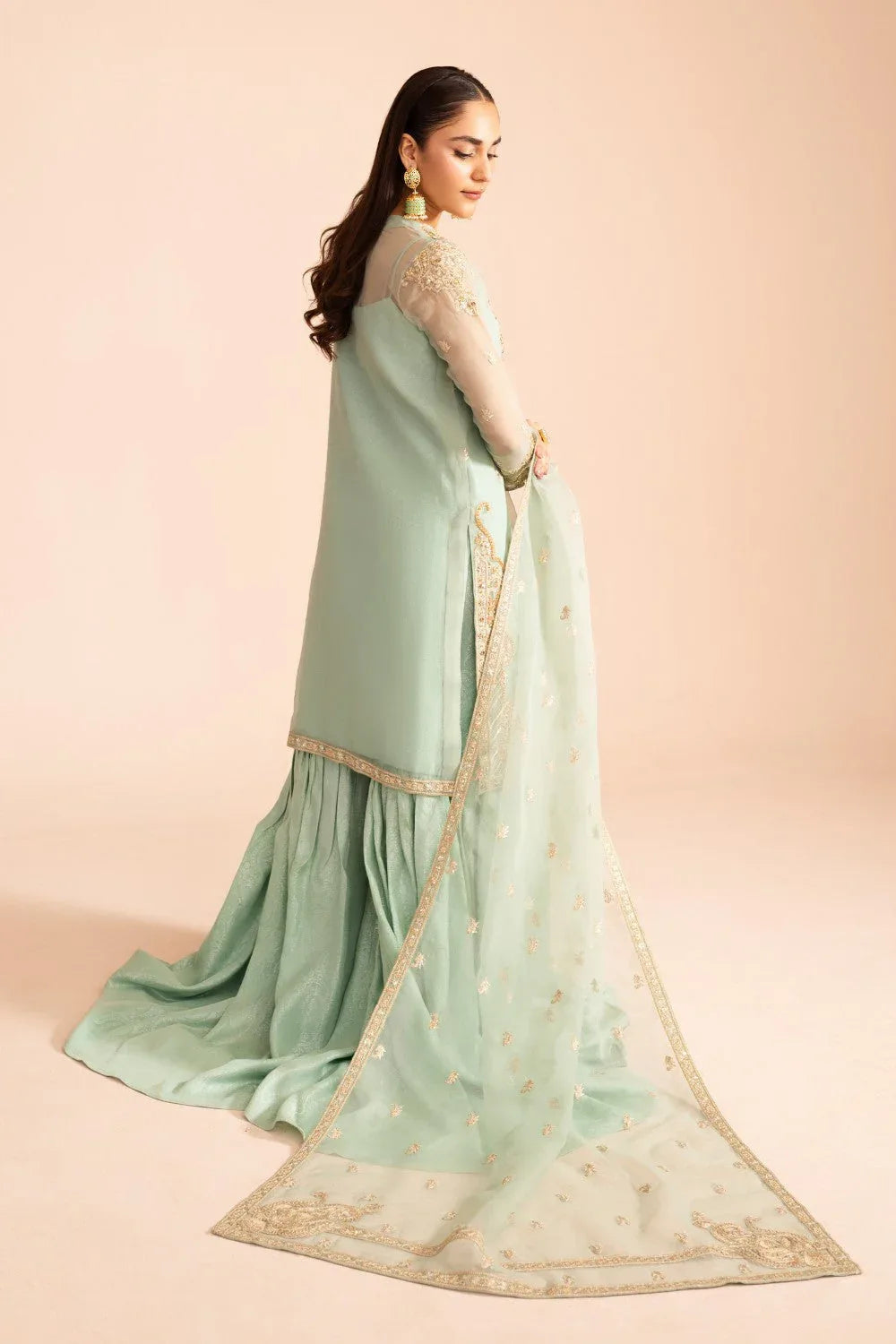 Maryum N Maria | Iris Formals | SIMRAN - MW40005 - Aqsa Fabrics
