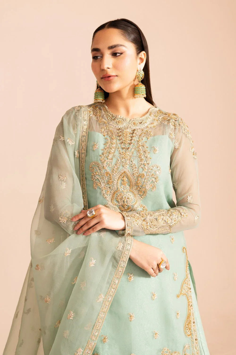 Maryum N Maria | Iris Formals | SIMRAN - MW40005 - Aqsa Fabrics