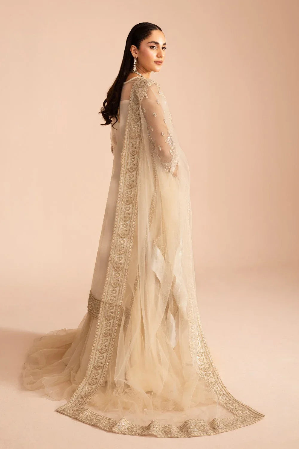 Maryum N Maria | Iris Formals | PREET - MW40007 - Aqsa Fabrics