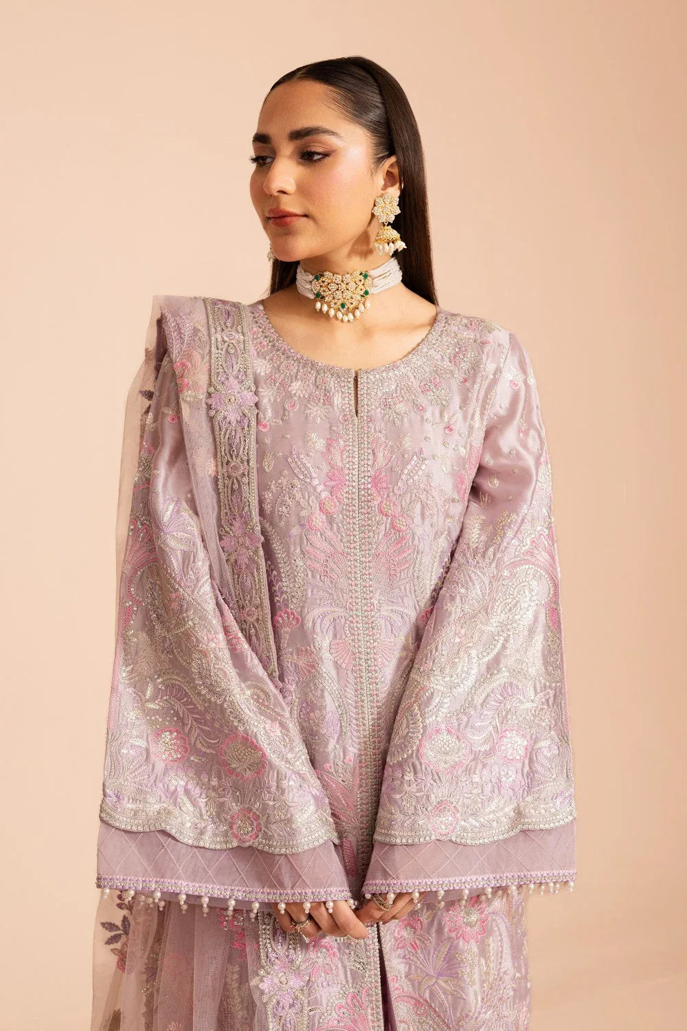 Maryum N Maria | Iris Formals | HARLEEN - MW40014 - Aqsa Fabrics