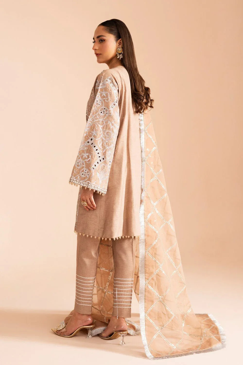 Maryum N Maria | Iris Formals | HUSNA - MW40004 - Aqsa Fabrics