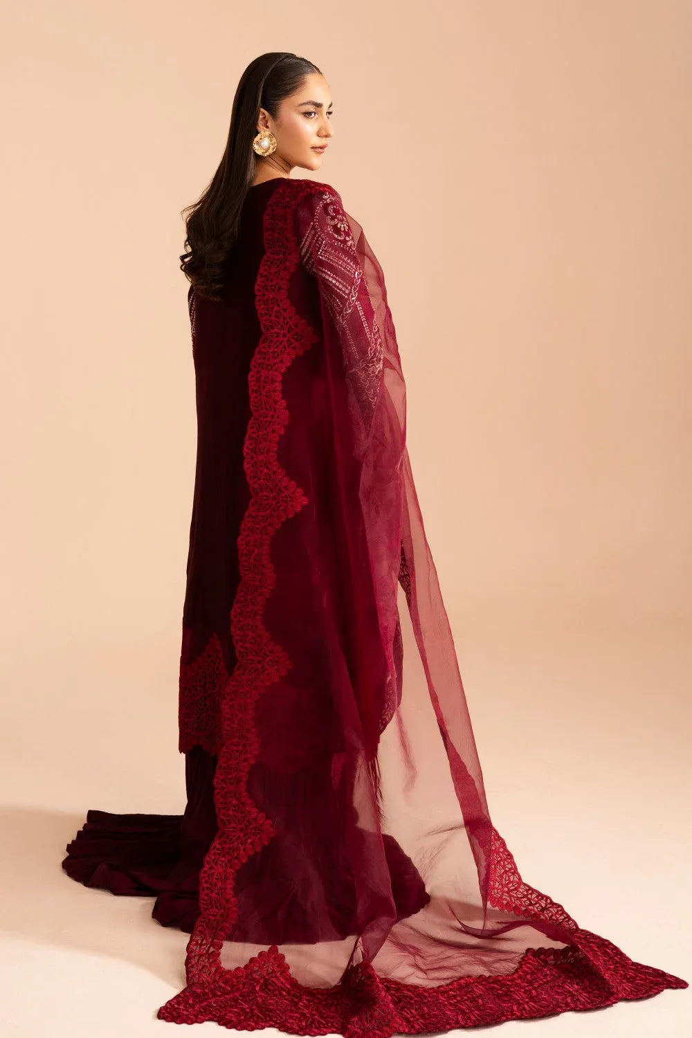 Maryum N Maria | Iris Formals | JHEEL - MW40013 - Aqsa Fabrics