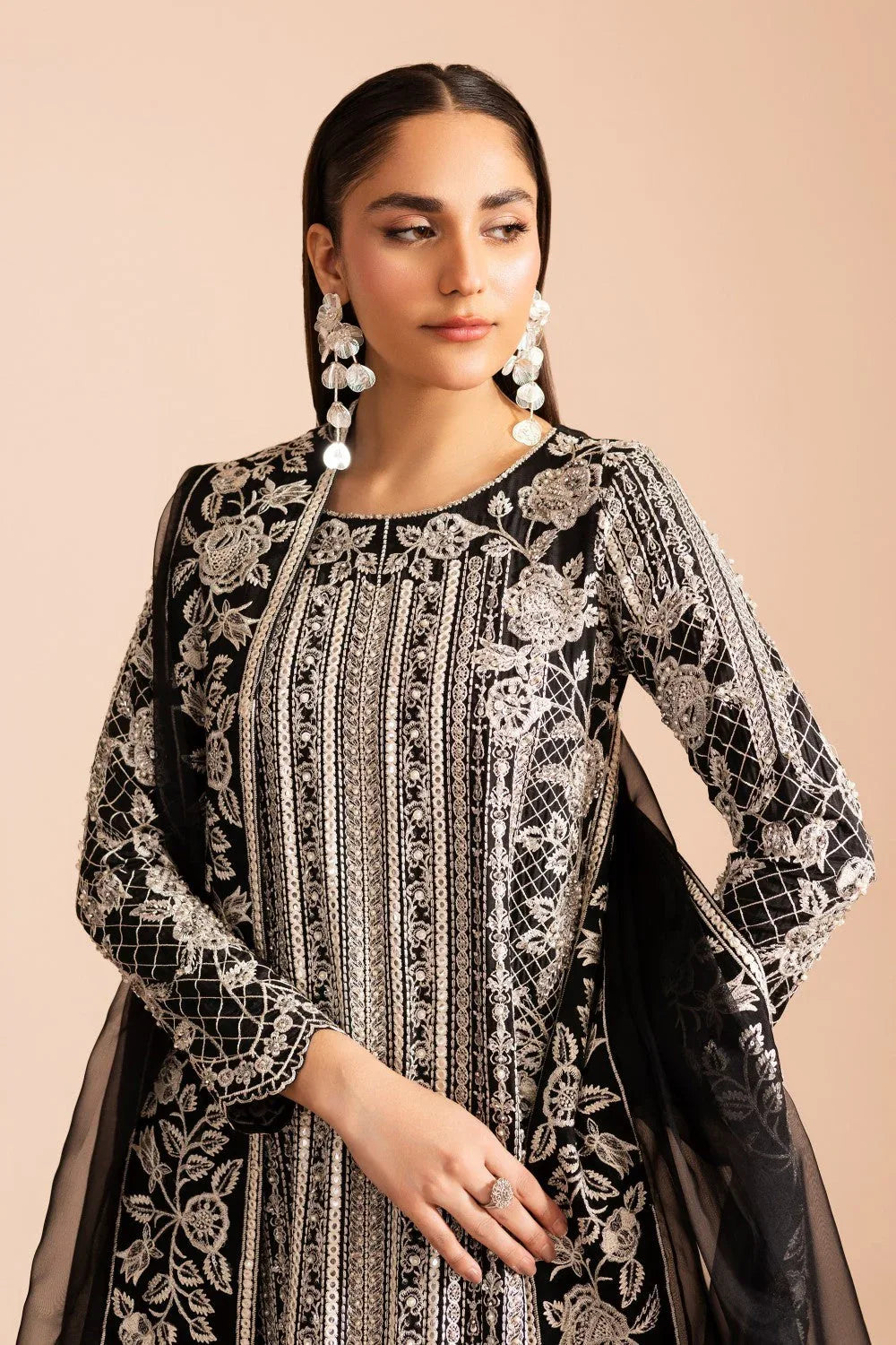 Maryum N Maria | Iris Formals | JANEA - MW40015 - Aqsa Fabrics
