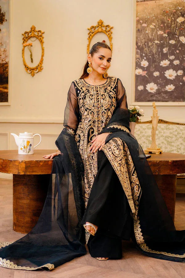 Maryum N Maria | Farisha Formals |   ELEA - MW40081 - Aqsa Fabrics