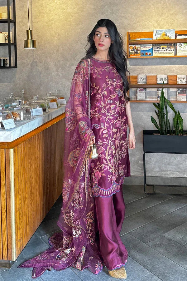 Maryum N Maria | Farisha Formals |  LYA - MW40082 - Aqsa Fabrics
