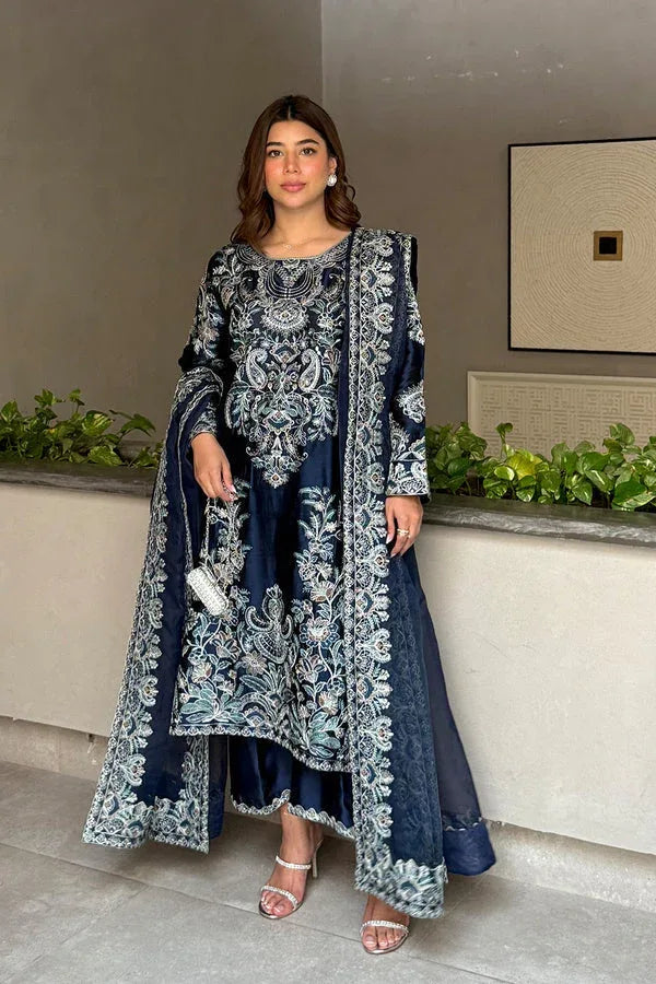 Maryum N Maria | Farisha Formals | ELYNA - MW40083 - Aqsa Fabrics