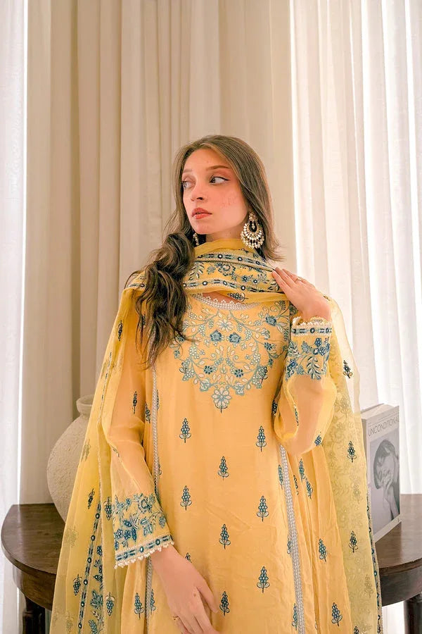 Maryum N Maria | Farisha Formals | NOEMIE - MW40086 - Aqsa Fabrics