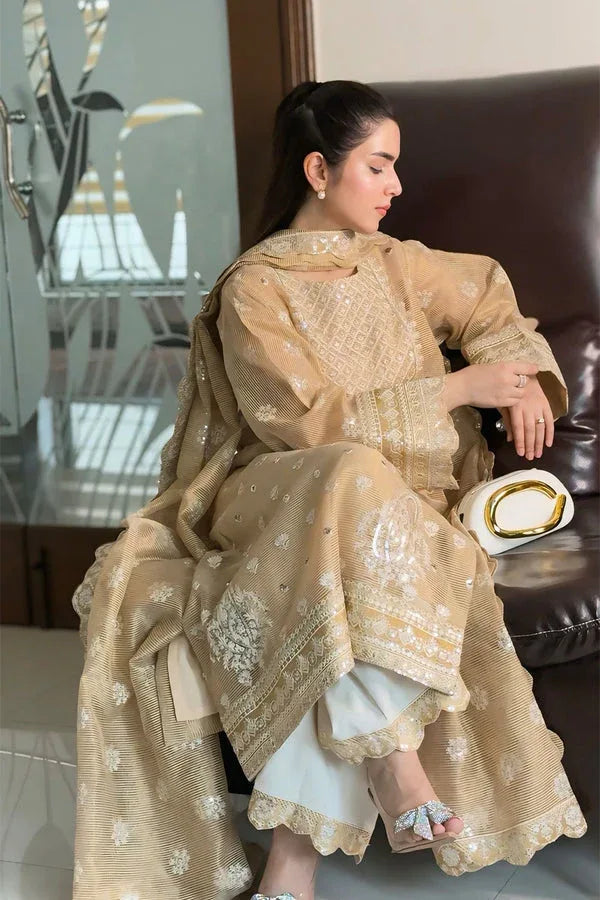 Maryum N Maria | Farisha Formals | ELEANOR - MW40089 - Aqsa Fabrics