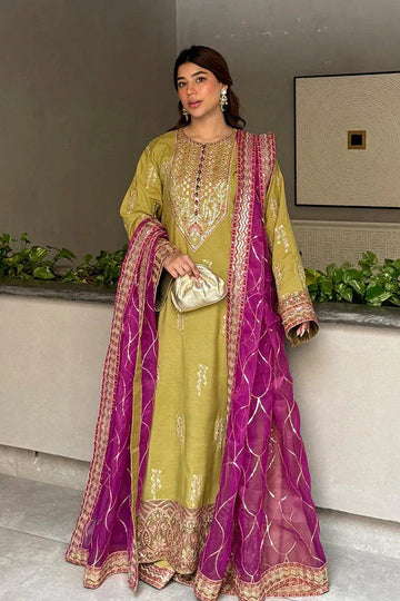 Maryum N Maria | Farisha Formals | MAELLE - MW40091 - Aqsa Fabrics