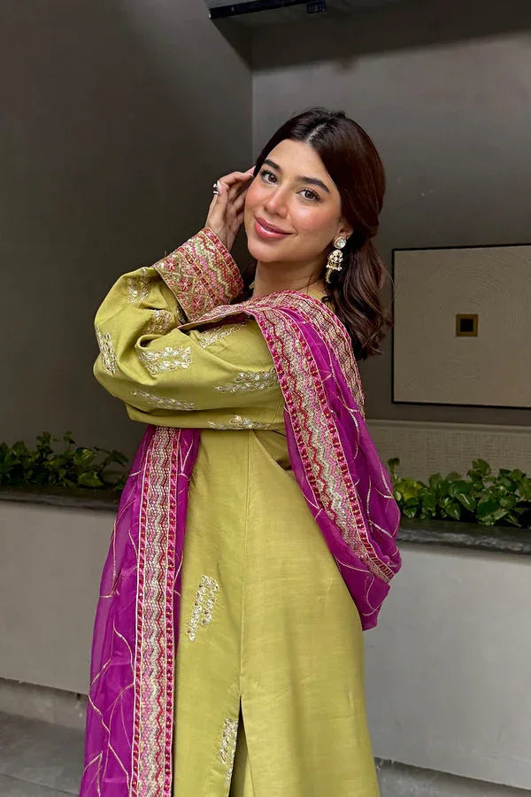 Maryum N Maria | Farisha Formals | MAELLE - MW40091 - Aqsa Fabrics