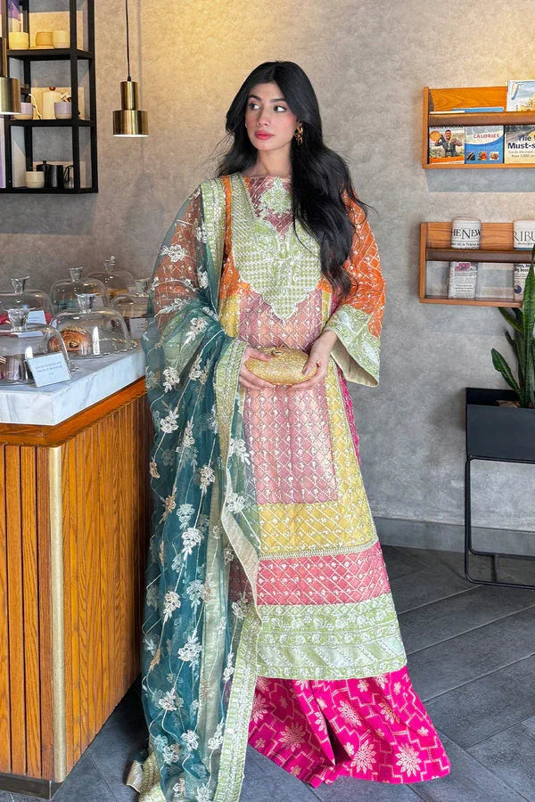 Maryum N Maria | Farisha Formals | NOELE - MW40095 - Aqsa Fabrics
