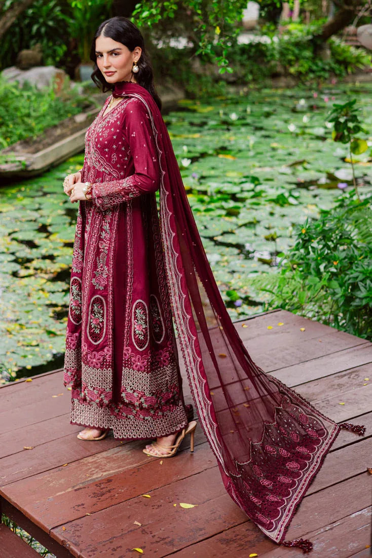 Marjjan | Bella Karandi 25 |MWK-39 A (MEHROON) - Aqsa Fabrics