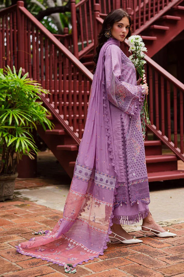 Marjjan | Bella Karandi 25 | MWK-41 A (LIGHT PURPLE) - Aqsa Fabrics