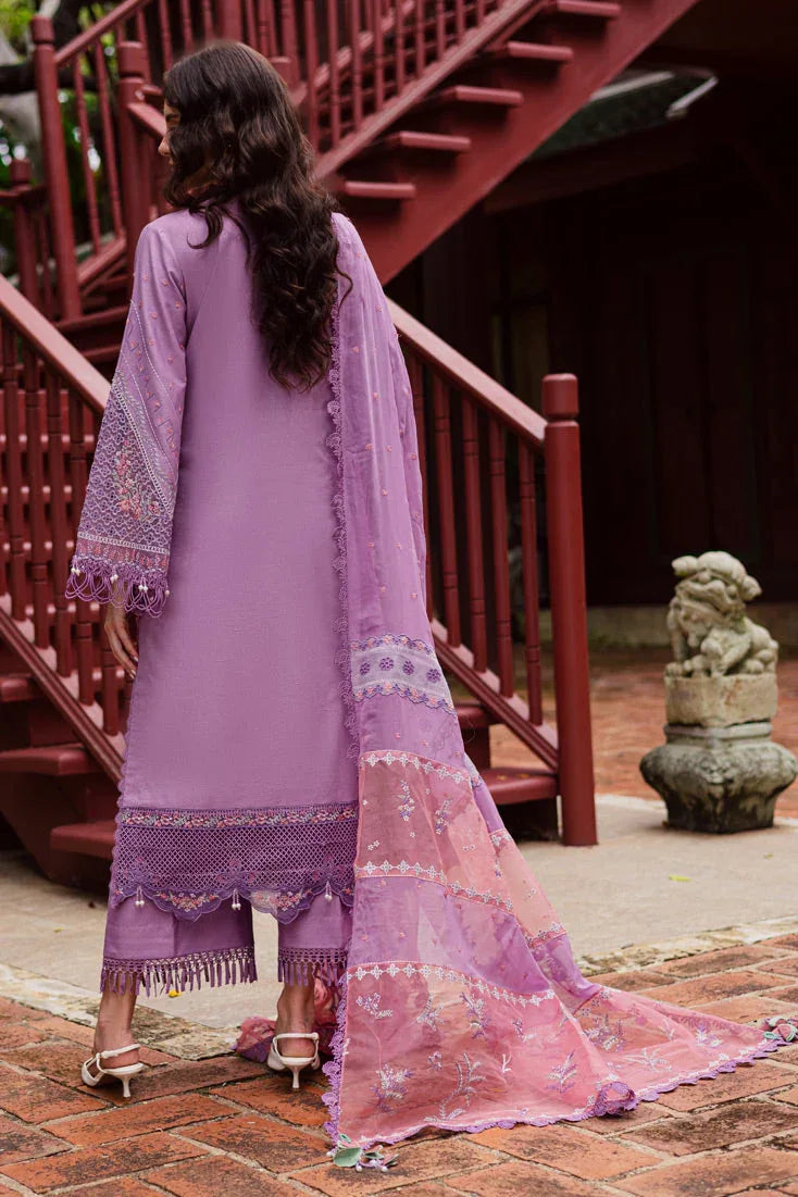 Marjjan | Bella Karandi 25 | MWK-41 A (LIGHT PURPLE) - Aqsa Fabrics