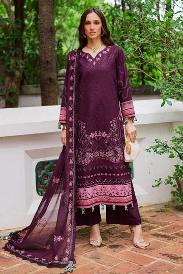 Marjjan | Bella Karandi 25 |MWK-42 B (MAGENTA) - Aqsa Fabrics