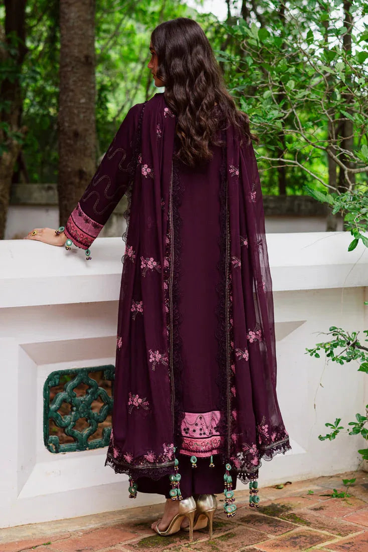 Marjjan | Bella Karandi 25 |MWK-42 B (MAGENTA) - Aqsa Fabrics