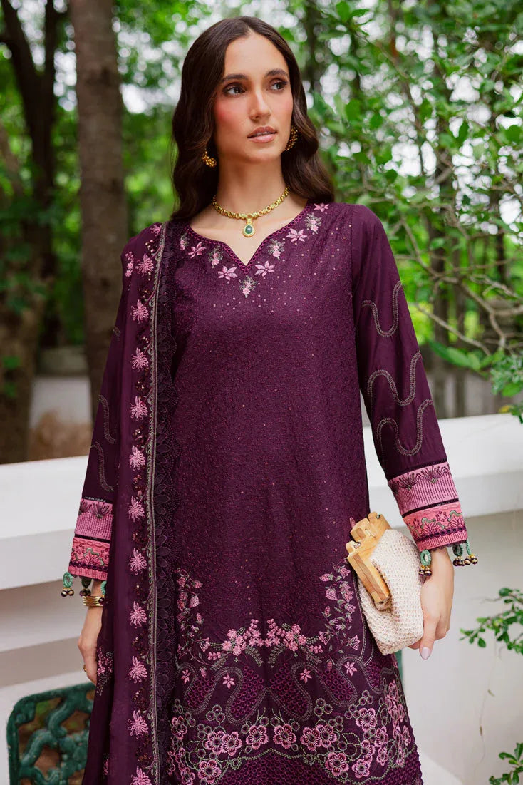 Marjjan | Bella Karandi 25 |MWK-42 B (MAGENTA) - Aqsa Fabrics