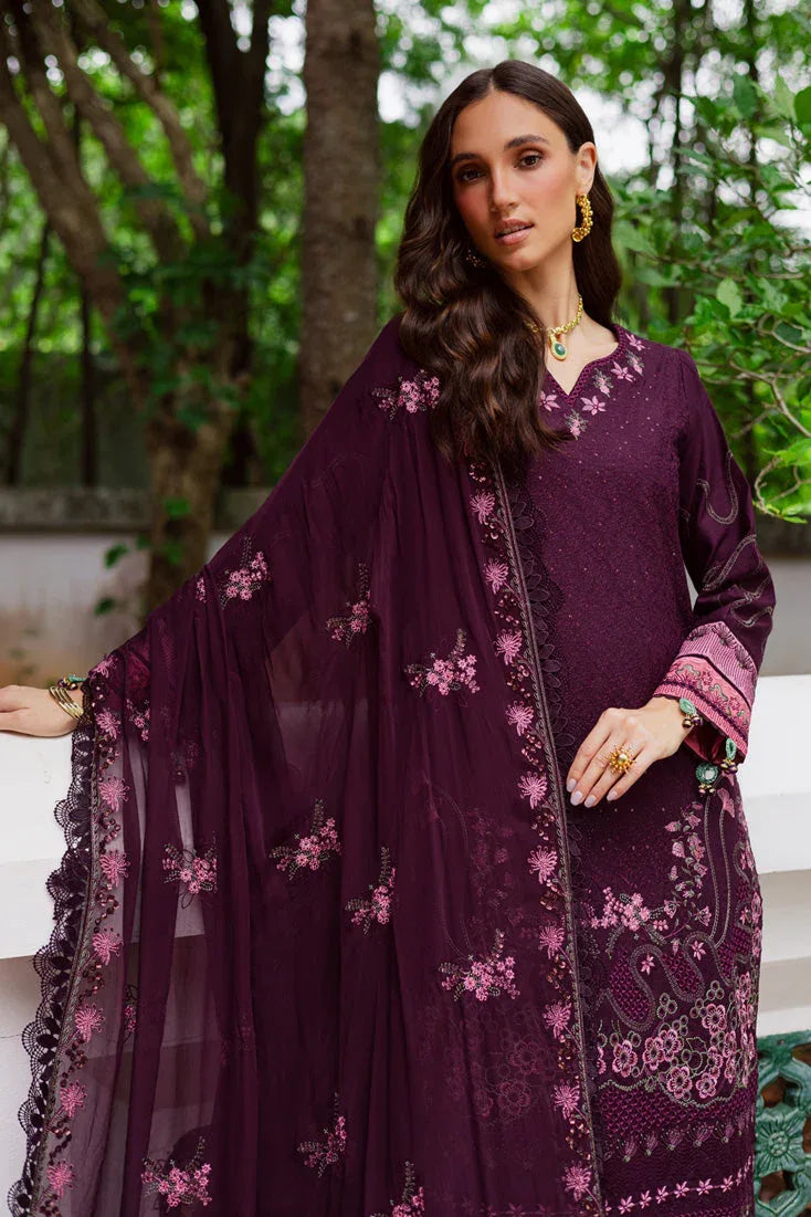Marjjan | Bella Karandi 25 |MWK-42 B (MAGENTA) - Aqsa Fabrics