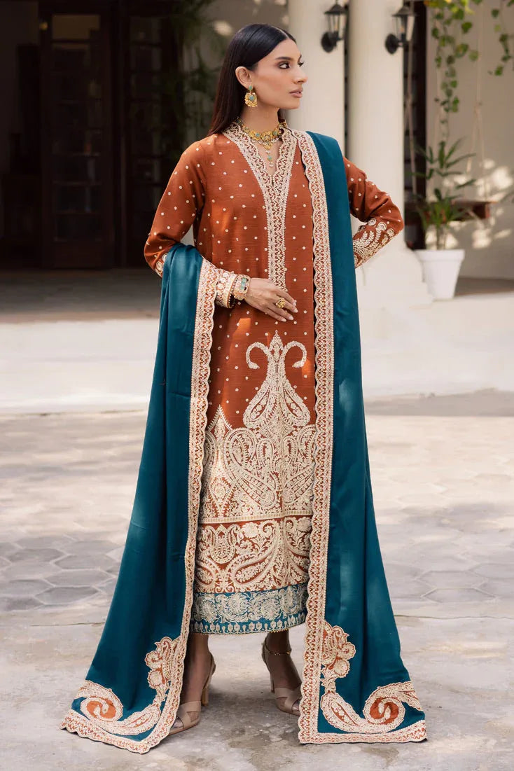Marjjan | Rawaj Luxe | MWK-79 (KASHMIRI) - Aqsa Fabrics