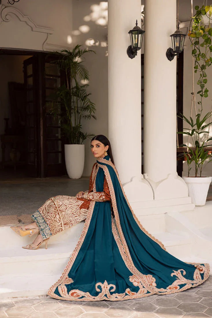 Marjjan | Rawaj Luxe | MWK-79 (KASHMIRI) - Aqsa Fabrics