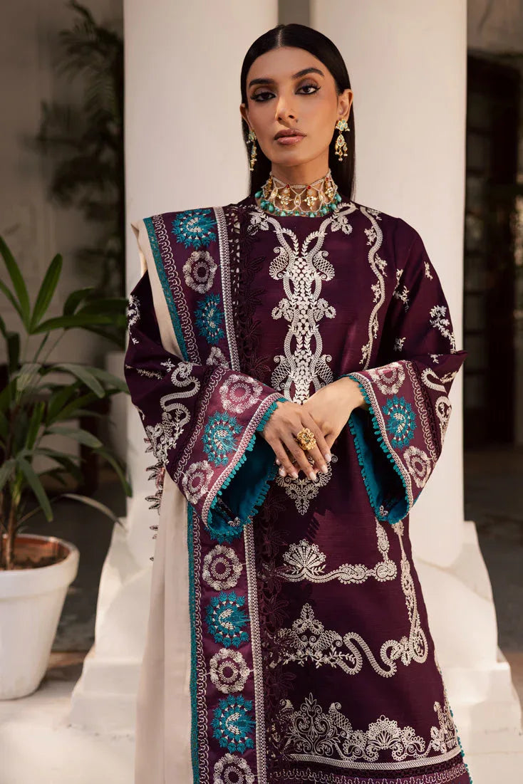 Marjjan | Rawaj Luxe | MWK-84 (RUHAB) - Aqsa Fabrics