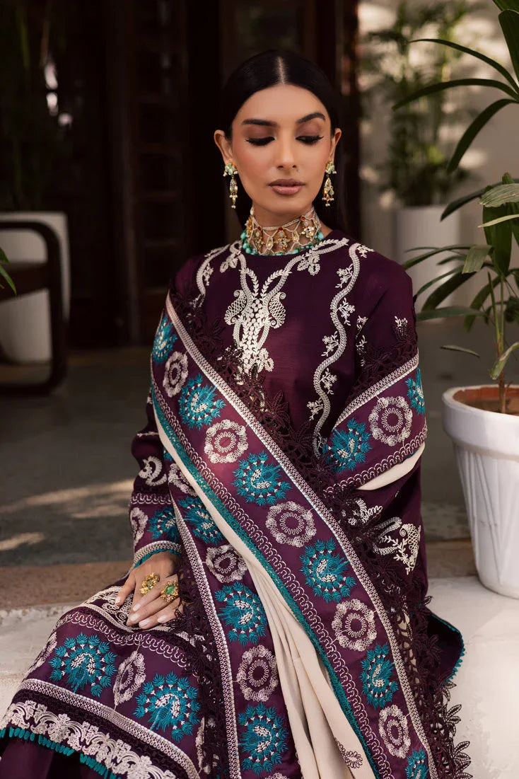 Marjjan | Rawaj Luxe | MWK-84 (RUHAB) - Aqsa Fabrics