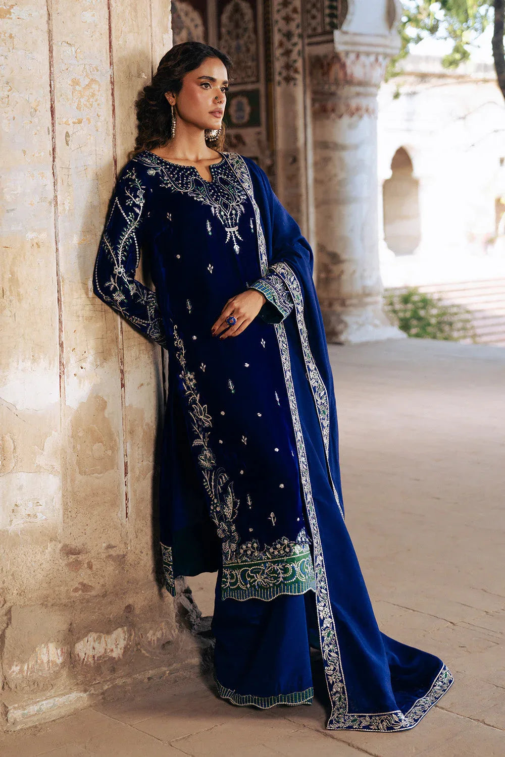 Maryum N Maria | Gulshan e Makhmal | OCÉANE - MSS5607 - Aqsa Fabrics