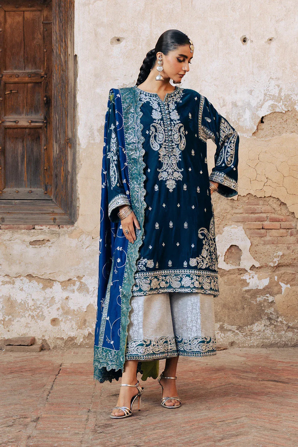 Maryum N Maria | Gulshan e Makhmal | ÉLISE - MSS5610 - Aqsa Fabrics