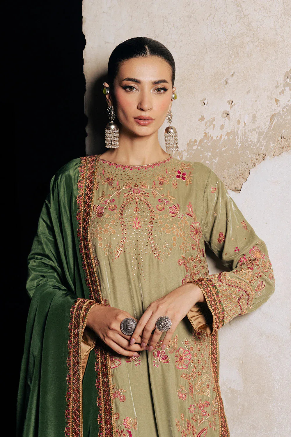 Maryum N Maria | Gulshan e Makhmal | SÉRAPHIN - MSS5614 - Aqsa Fabrics