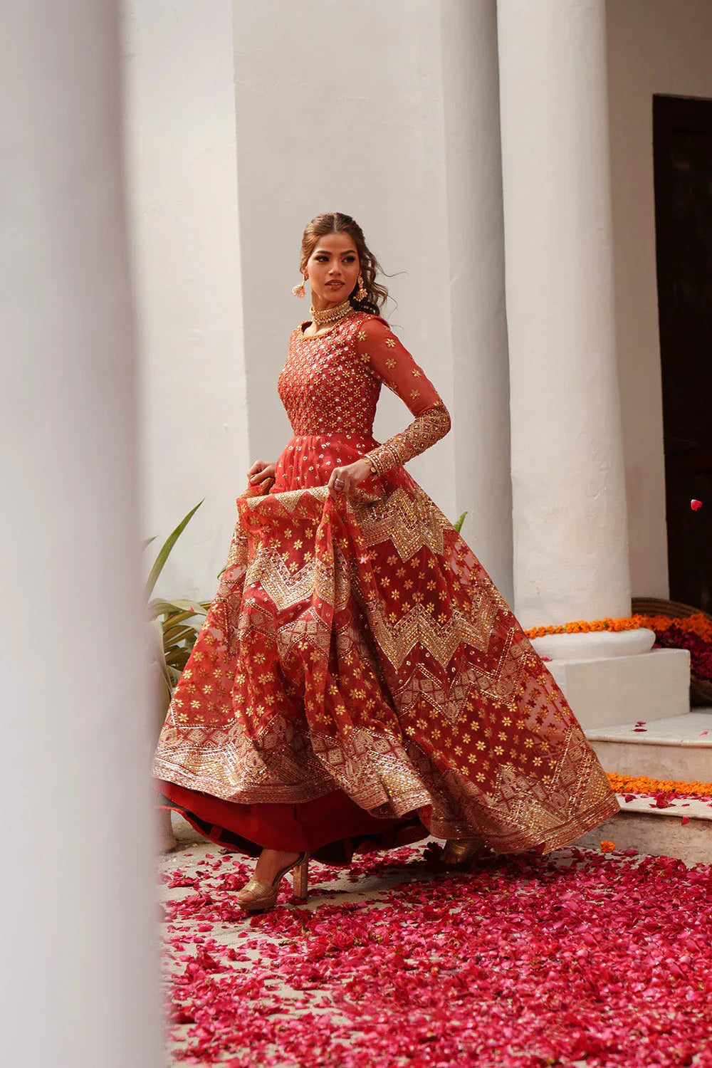 Maryum N Maria | Husn Wedding Formals | AGNI - MWS5637 - Aqsa Fabrics