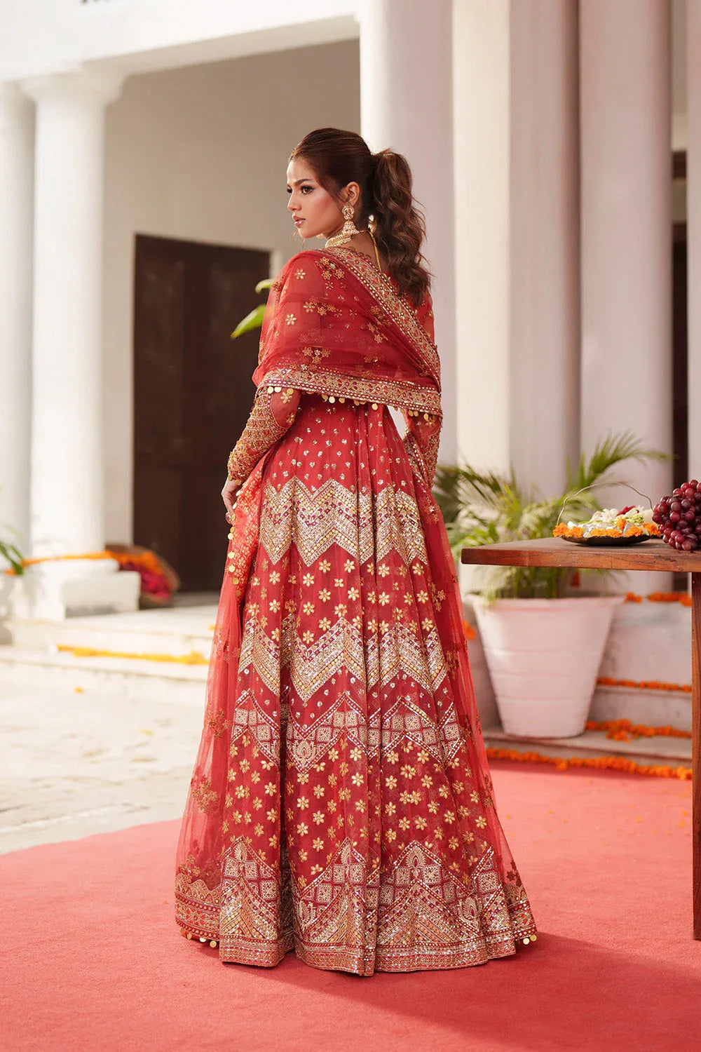 Maryum N Maria | Husn Wedding Formals | AGNI - MWS5637 - Aqsa Fabrics
