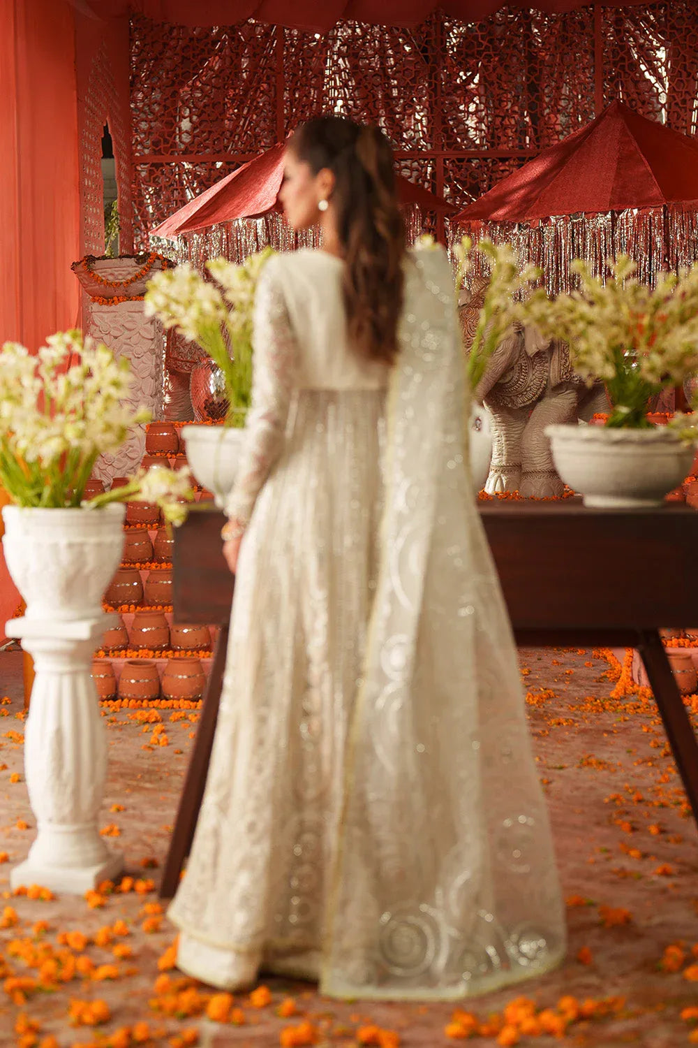 Maryum N Maria | Husn Wedding Formals | NOOR MAHAL - MWS5641 - Aqsa Fabrics