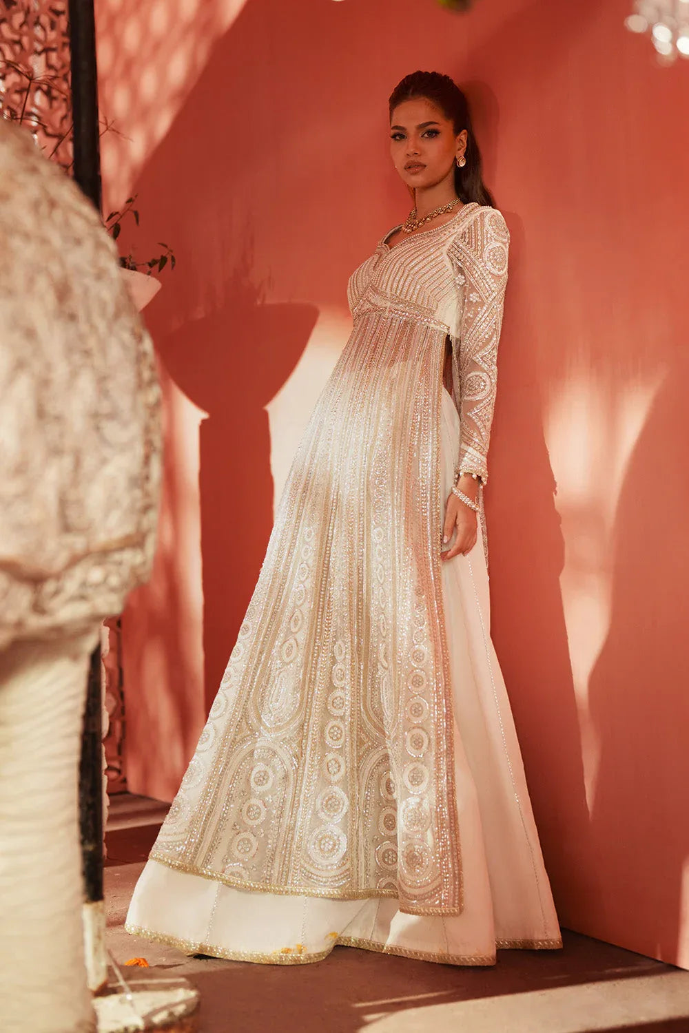 Maryum N Maria | Husn Wedding Formals | NOOR MAHAL - MWS5641 - Aqsa Fabrics