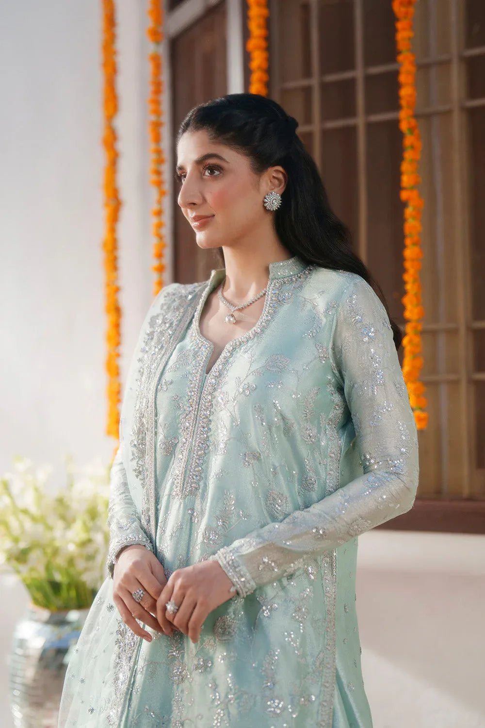 Maryum N Maria | Husn Wedding Formals | PARIWAR - MWS5642 - Aqsa Fabrics