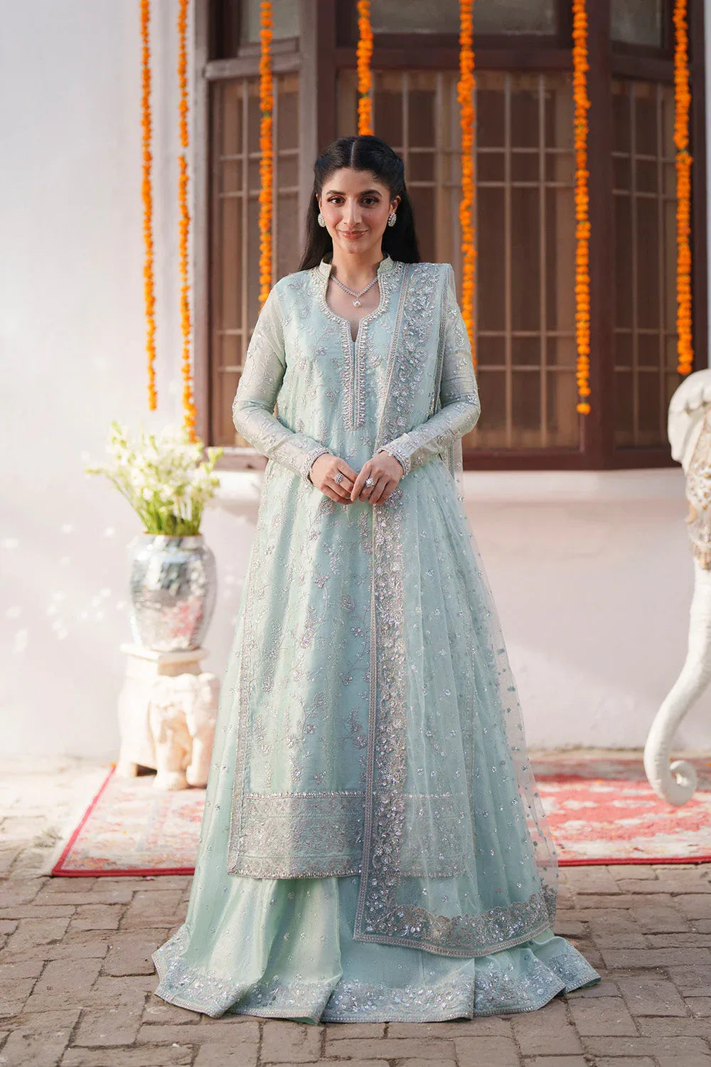 Maryum N Maria | Husn Wedding Formals | PARIWAR - MWS5642 - Aqsa Fabrics